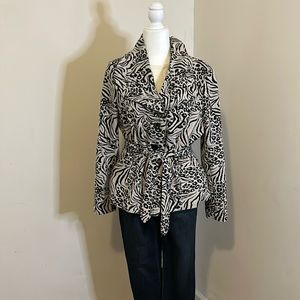 Dressbarn Large lined blazer